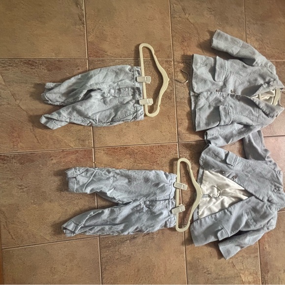 Kids Gray Matching Set - Picture 1 of 2